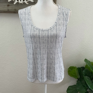 Athleta gray white modal blend‎ tank top size S